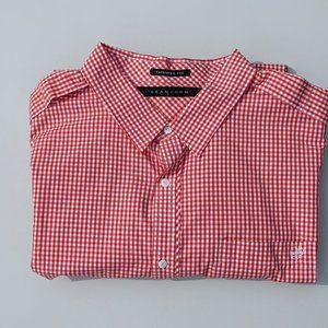 Sean John Red Button Up Size 3XL Tailored Fit